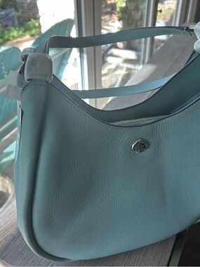 kate spade Pebbled Aventurine Kayla Hobo Purse